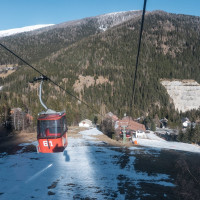 Kabinenbahn Staudach-Nockalm, März 2023