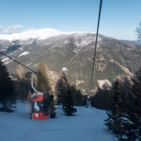 Kabinenbahn Staudach-Nockalm, März 2023