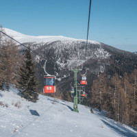 Kabinenbahn Staudach-Nockalm, März 2023