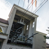 Talstation der Luftseilbahn Bregenz-Pfänder, August 2021