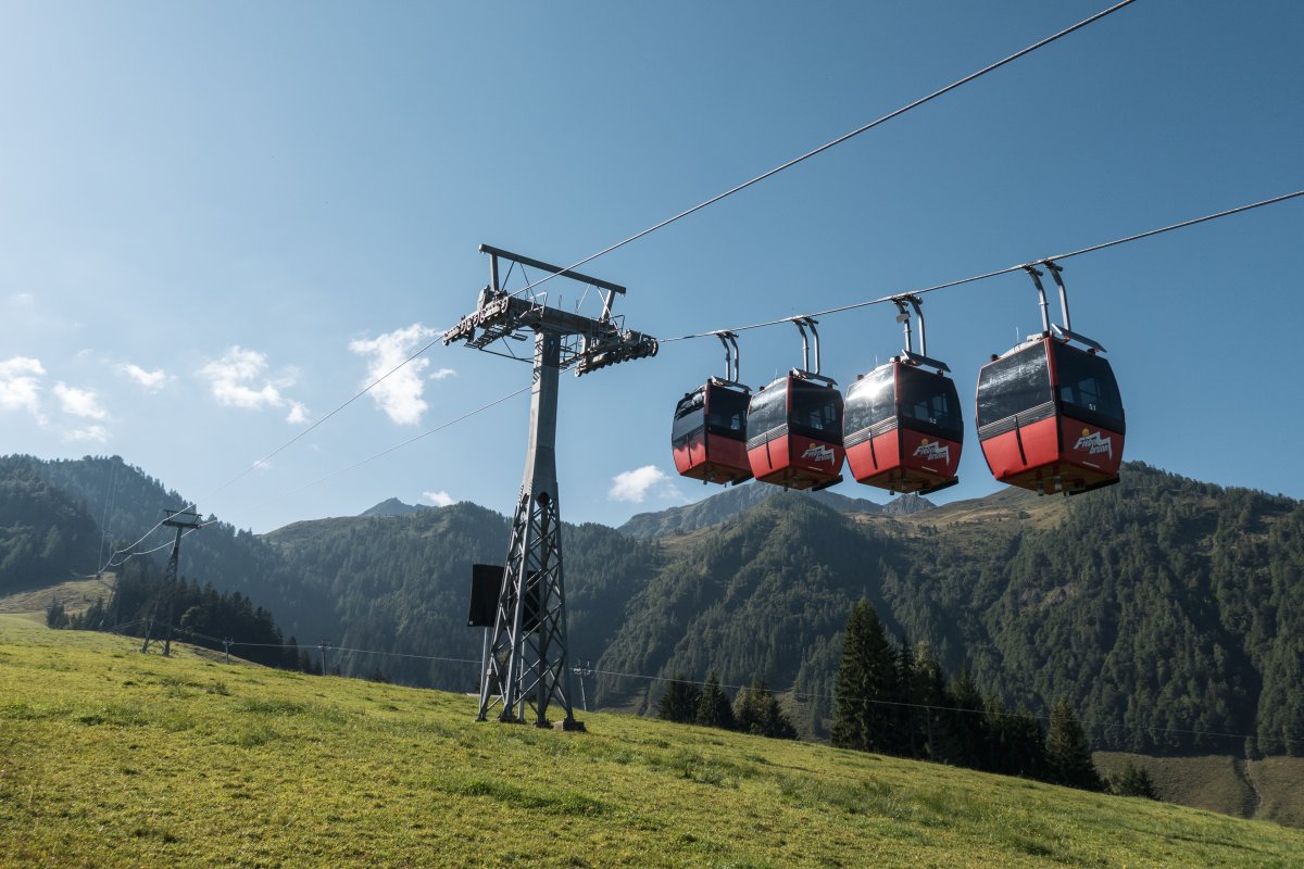 Gruppenumlaufbahn Streuböden-Lärchfilzkogel, September 2023