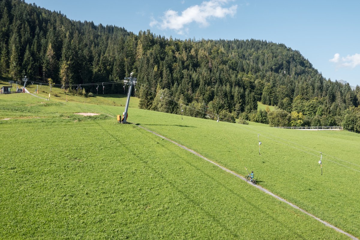 Schlepplift Obingleitn, September 2023