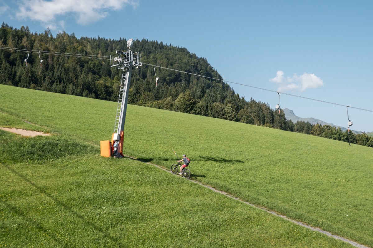 Schlepplift Obingleitn, September 2023