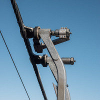 Klemme der Gruppenumlaufbahn Fieberbrunn-Streuböden, September 2023