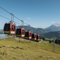 Gruppenumlaufbahn Fieberbrunn-Streuböden, September 2023
