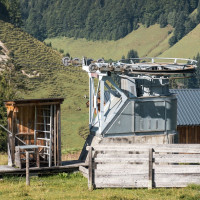 Talstation des Schlepplifts Zillstatt, September 2023