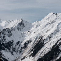 Panorama von der Laireiter Alm, März 2023