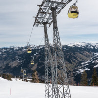 Kabinenbahn Unterberg-Laireiter Alm, März 2023