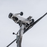 Klemme der Kabinenbahn Unterberg-Laireiter Alm, März 2023