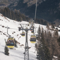 Kabinenbahn Unterberg-Laireiter Alm, März 2023