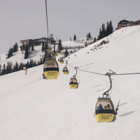 Kabinenbahn Unterberg-Laireiter Alm, März 2023