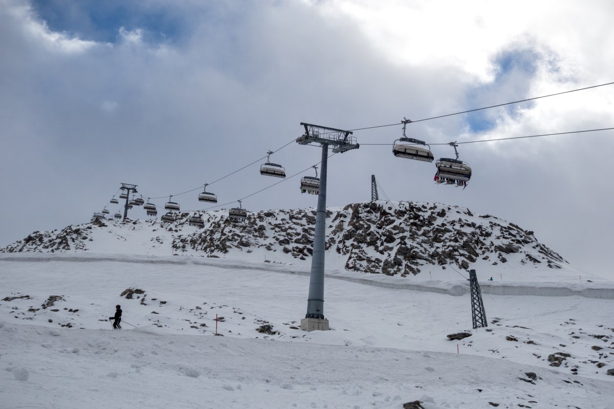 Sesselbahn Lärmstange-Kaserer, Oktober 2016