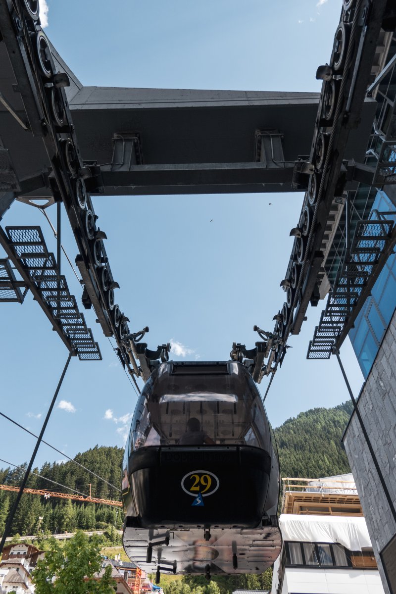 Funitel Silvrettabahn in Ischgl, August 2021