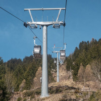 Kabinenbahn Kappl-Diasalpe, März 2025