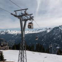 Kabinenbahn Kappl-Diasalpe, März 2025