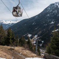 Kabinenbahn Kappl-Diasalpe, März 2025