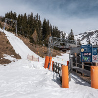 Talstation des Schlepplifts Mardina, März 2025