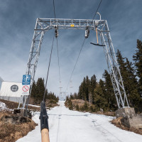 Schlepplift Mardina, März 2025