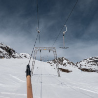 Schlepplift Mardina, März 2025