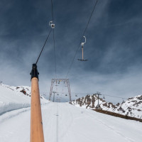 Schlepplift Mardina, März 2025