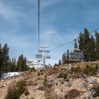 Sesselbahn Alblitt, März 2025