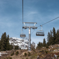 Sesselbahn Alblitt, März 2025