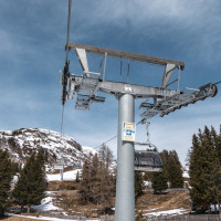 Sesselbahn Alblitt, März 2025