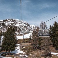 Sesselbahn Alblitt, März 2025