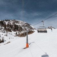 Sesselbahn Alblitt, März 2025