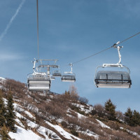 Sesselbahn Alblitt, März 2025