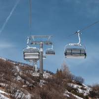 Sesselbahn Alblitt, März 2025