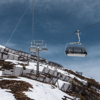 Sesselbahn Alblitt, März 2025