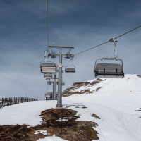 Sesselbahn Alblitt, März 2025