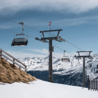 Sesselbahn Alblitt, März 2025