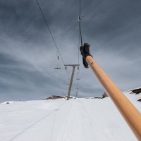 Schlepplift Alblitt, März 2025