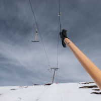 Schlepplift Alblitt, März 2025