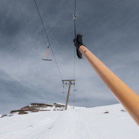 Schlepplift Alblitt, März 2025