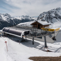 Talstation der Sesselbahn Alblittkopf, März 2025