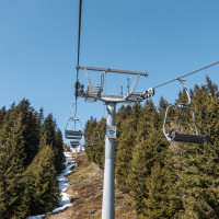 Sesselbahn Gongall, März 2025