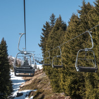 Sesselbahn Gongall, März 2025