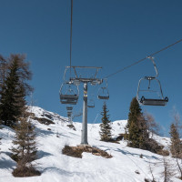 Sesselbahn Gongall, März 2025