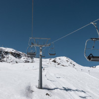 Sesselbahn Gongall, März 2025