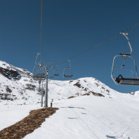 Sesselbahn Gongall, März 2025