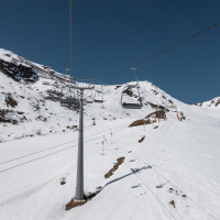 Sesselbahn Gongall, März 2025