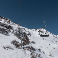 Sesselbahn Gongall, März 2025