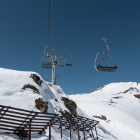 Sesselbahn Gongall, März 2025