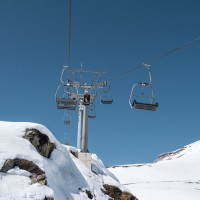 Sesselbahn Gongall, März 2025