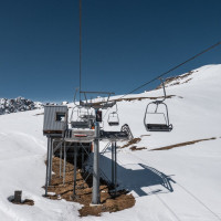Sesselbahn Gongall, März 2025