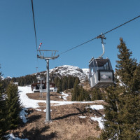 Kabinenbahn Kappl-Diasalpe, März 2025