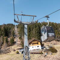 Kabinenbahn Kappl-Diasalpe, März 2025